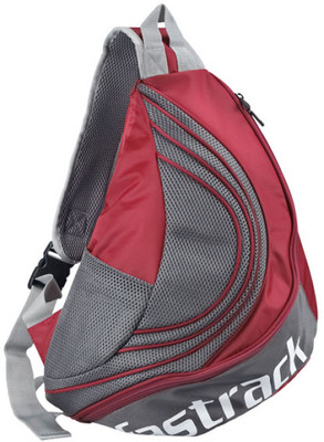 

Fastrack A0101NRD02AE Shoulder Bag(Red, Grey)
