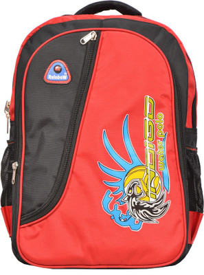 

Rr Rainbow Indigo 30 L Backpack(Red, Black), Black;red