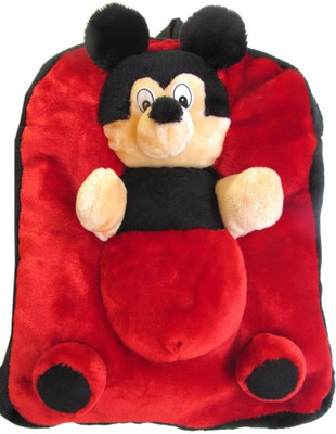 54% OFF on Tickles Soft Toy Plush Mickey (Primary 1st-4th Std) School Bag(Red, Black, 15 inch) 54% OFF on Tickles Soft Toy Plush Mickey (Primary 1st-4th Std) School Bag(Red, Black, 15 inch)