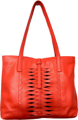 

Sophia Visconti Amelia Tote casual for women and girls Shoulder Bag(Orange, 5 L)