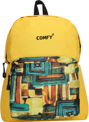 

Comfy C-17 School Bag(Yellow, 15 L)