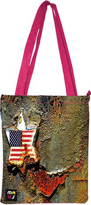 

MAUJ RUSTED METAL Design for Tote Bag Waterproof Shoulder Bag(Multicolor, 12 inch)
