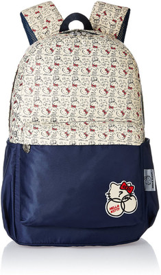 

Hello Kitty Bag Waterproof School Bag(White, Blue, 17 inch)