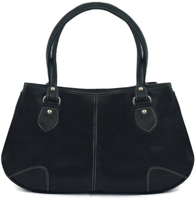 

Rivory Bros Black Shine Hand Held Bag Shoulder Bag(Black, 6 L)