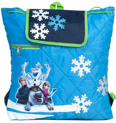 

Lill Pumpkins Aqua Frozen Quilted Back pack Waterproof Backpack(Aqua, 19 inch)