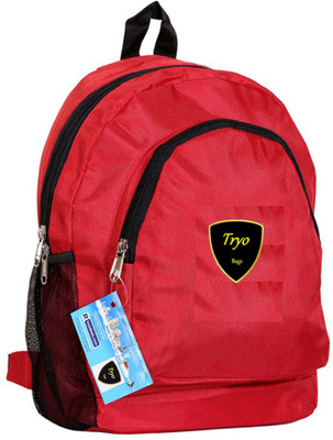 

Tryo Veetal Waterproof School Bag(Red, 25 L)