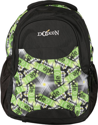 

Daikon Atlas-01 Waterproof School Bag(Black, Green, 30 L)