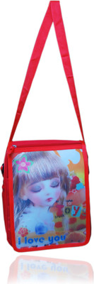 

Chiku'N'Cherry bag39 School Bag(Multicolor, 8 inch)
