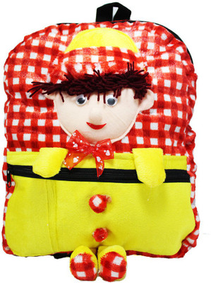 

Tickles Smart Boy Shoulder School Bag School Bag(Red, 4 L)