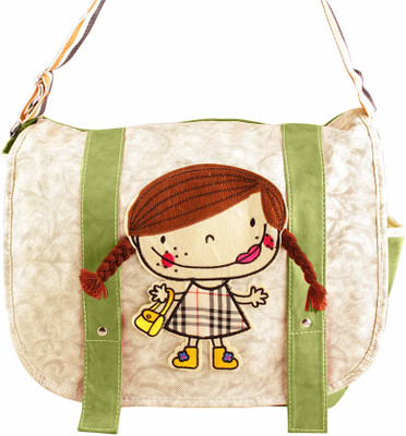 

TAKSPIN Casual & formal Shoulder Bag(Green, Beige, 40 inch)