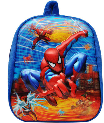 

Hawai 3D Flying Spiderman School Bag(Blue, 12 inch)