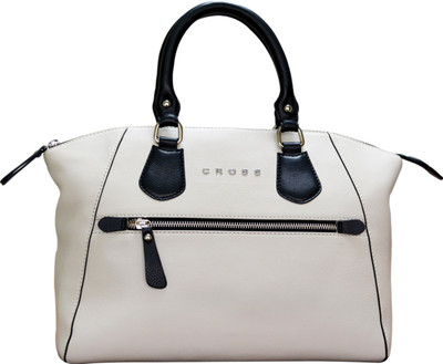 

Cross SEGOVIA Shoulder Bag School Bag(Ivory, Black, 10 inch)