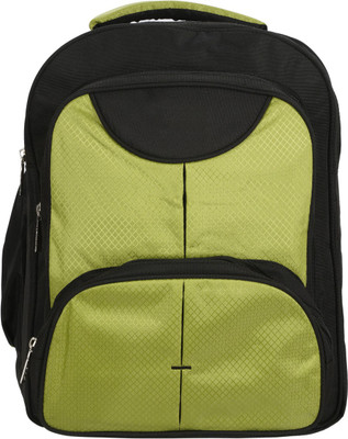 

WCL Stylish Waterproof School Bag(Black, Green, 20 L)