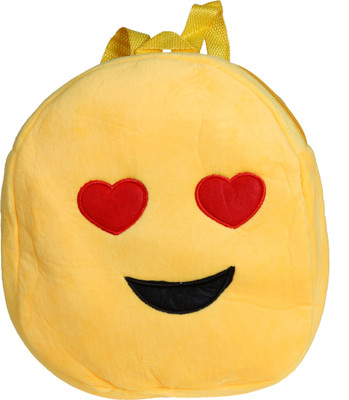 

Peppy Cool Dude Soft Kids Fur Bag School Bag(Yellow, 2 L)
