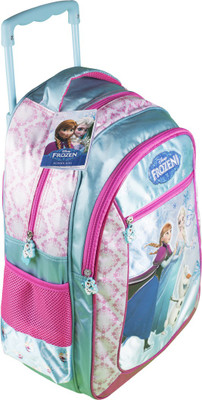 Frozen Trolley School Bag(Pink, 18 inch)
