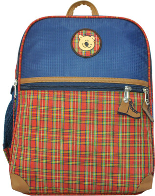 

Star Gear Check Wonder Waterproof School Bag(Blue, 12 L)
