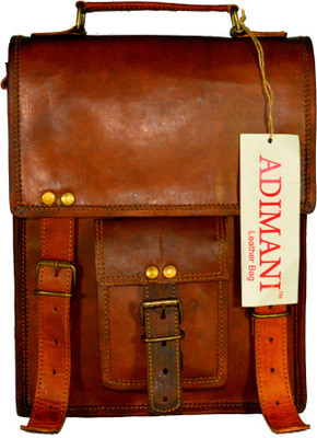 

Adimani Aluta Vintage Messenger Bag(Brown, 12 L)