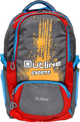 

Out line Outline4 Waterproof Backpack(Blue, Red, 25 L)
