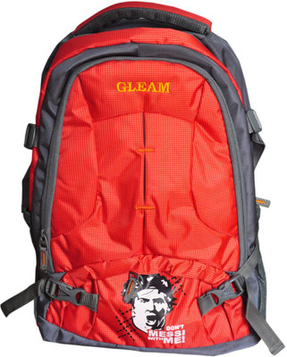 

Gleam 2209C Waterproof School Bag(Orange, 17 inch)
