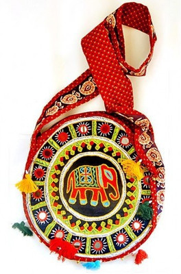 

Stophere Jaipuri Full Moon Hobo School Bag(Multicolor, 5 inch)
