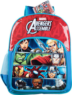 

Avengers Assemble Bag School Bag(Blue, Red, 16 inch)