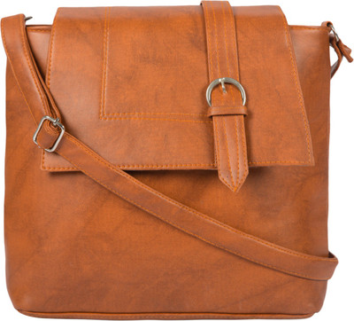 

PATRIBAZZAR PBEW001 Sling Bag(Brown, 14 inch)