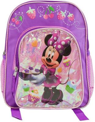 

Disney Minnie Mouse Cup Cake Waterproof School Bag(Multicolor, 12 inch)