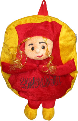 

ehuntz EH35 School Bag(Red, Yellow, 17 inch)