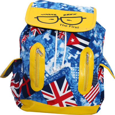 

YOURS LUGGAGE Be the First Union Jack Unisex BackPack Waterproof School Bag(Multicolor, 30 L)