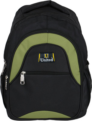 

U United HairRock A-Typ Grn Blck Waterproof Backpack(Green, 12 L)