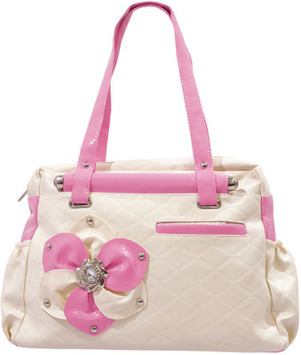 

Imagine Products Lois Handbag Waterproof Shoulder Bag(White, 5 inch)