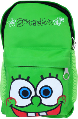 

Super Drool Green Cartoon Love_2 School Bag(Green, 2 L)