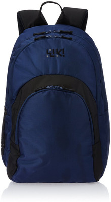 

Wiki Sail 2 Black Waterproof School Bag(Black, 21 L)