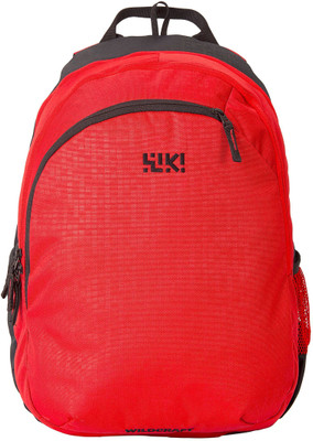 

Wiki by Wildcraft Bricks 4 Waterproof School Bag(Red, 35 L)