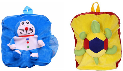 

JRP Mart Combo Backpack Blue Bag and Yellow Trotoise Bag Backpack(Multicolor, 14 inch)