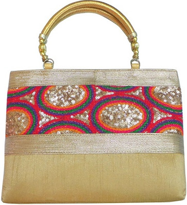

Bhamini Hand-held Bag(Gold)