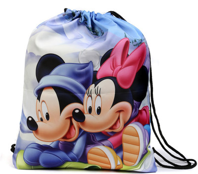 

Babyoodles Blue Mickey Drawstring Bag For Kids Backpack(Multicolor, 18 inch)