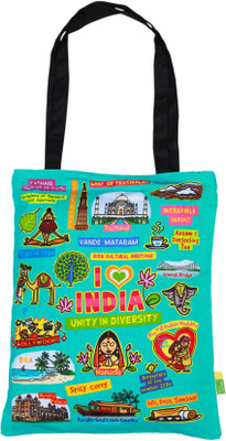 Eco Corner Tote(Blue)