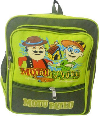 

RSC S-Motu-patlu School Bag(Light Green, 12 L)