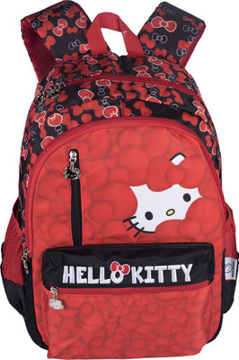 

Hello Kitty Tween Waterproof School Bag(Red, 19 inch)