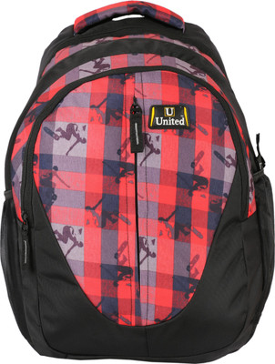 

U United Centre Chain Chakk De Waterproof Backpack(Red, 12 L)