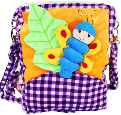 

Tickles Butterfly Sling bag School Bag(Multicolor, 3 L)