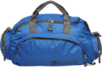 

Celestial Horse 3 in 1 Blue Gym Bag Cum Travel Bag & Back Pack Multipurpose Bag(Blue, 19 L)