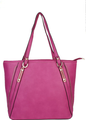 

EXIV LEDIES DESIGNER HAND BAG PINK M02 Waterproof School Bag(Pink, 15 inch)