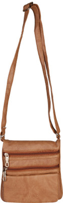 

Zeleen ZELNPURSD3 Waterproof Shoulder Bag(Brown, 5 inch)