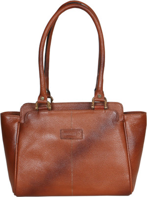 

LEATHER COLLECTION LC0039TAN Shoulder Bag(Tan, 13 inch)