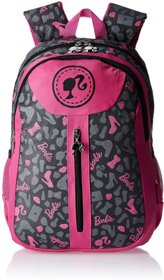 

Barbie MBE-MAT098 Waterproof Backpack(Pink, Grey, 15 inch)