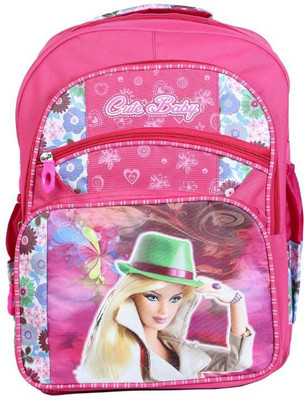 

Finger's Girl's Bag 2 School Bag(Pink, 15 L)