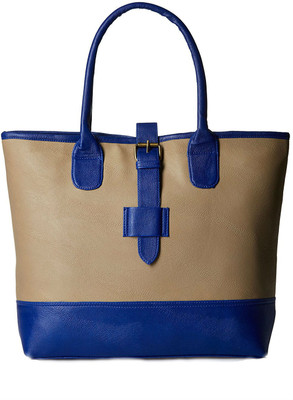 

Creative India Exports Women's Handbag Shoulder Bag(Beige, Blue, 12 inch)