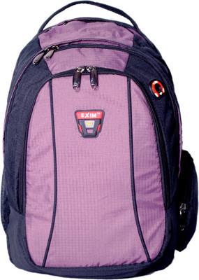 

EXIM Bag226 Balck & Coffe colour Waterproof Backpack(Purple, 10 L)